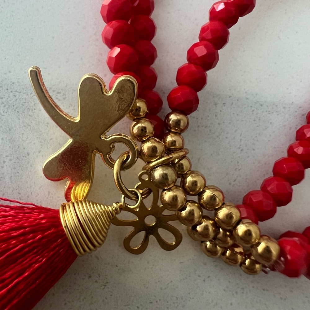 Cute Red Bracelets - Picture 6 of 9